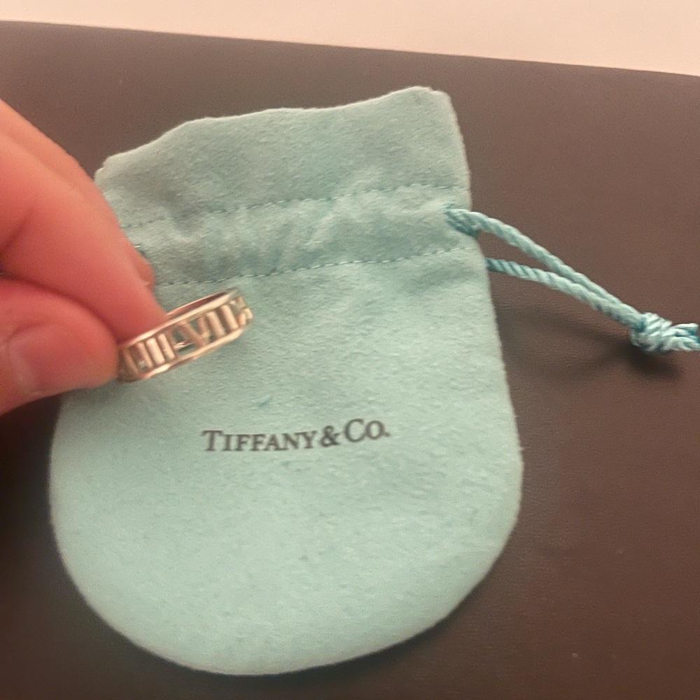 Tiffany & Co Roman numeral Mens ring